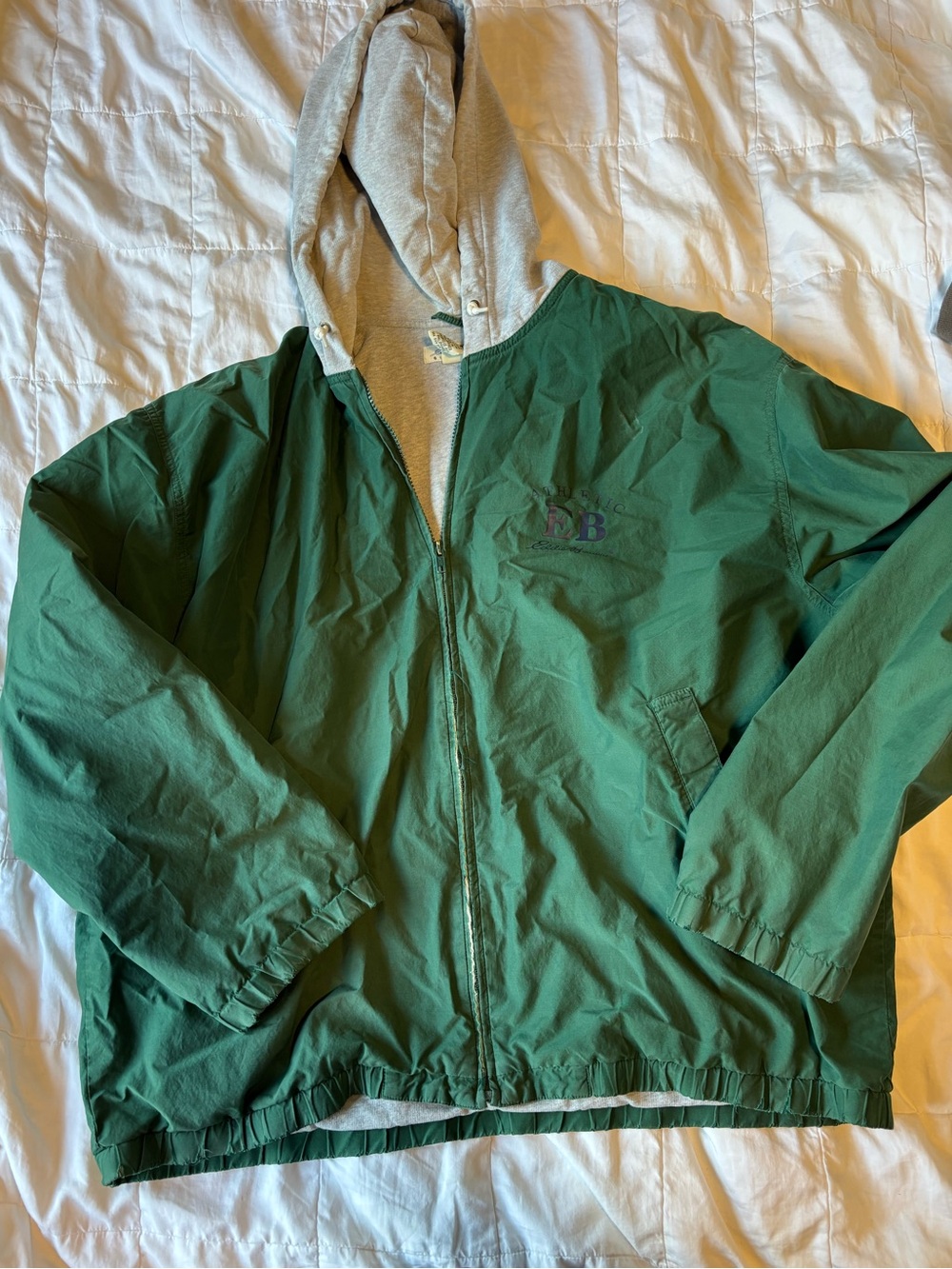 Vintage Eddie Bauer sweatshirt windbreaker - Men’s size L